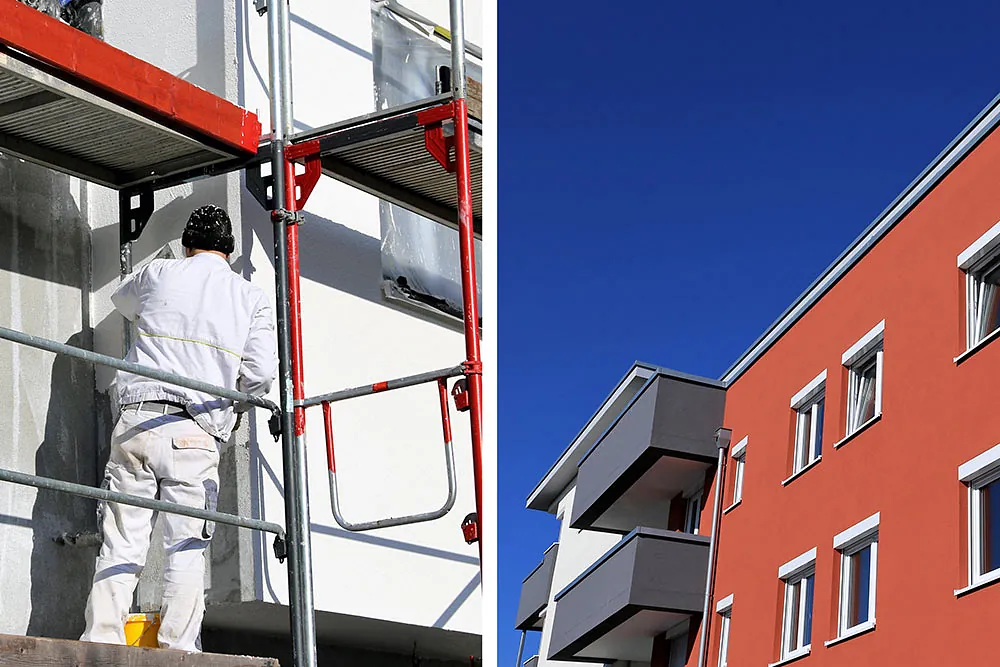 Fassadenarbeiten